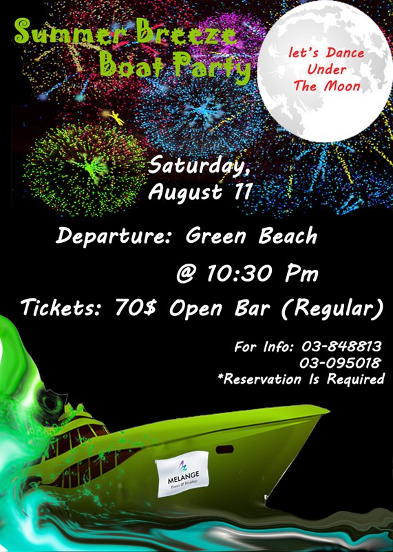 Summer Breeze Boat Party