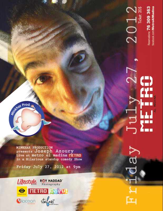 Joseph Azoury live at Metro Al Madina