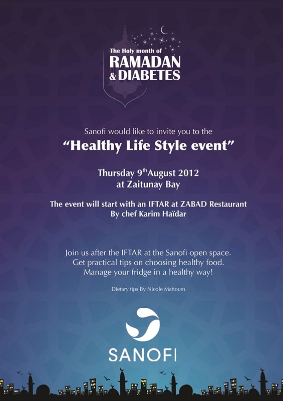 HEALTHY LIFESTYLE EVENT - SANOFI