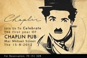 Chaplin pub  1st year birthday