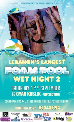 Foam Party Wet Night 2 - Part 1