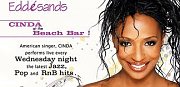 Cinda at the Beach Bar