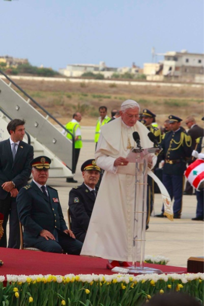 Pope in Beirut Day1