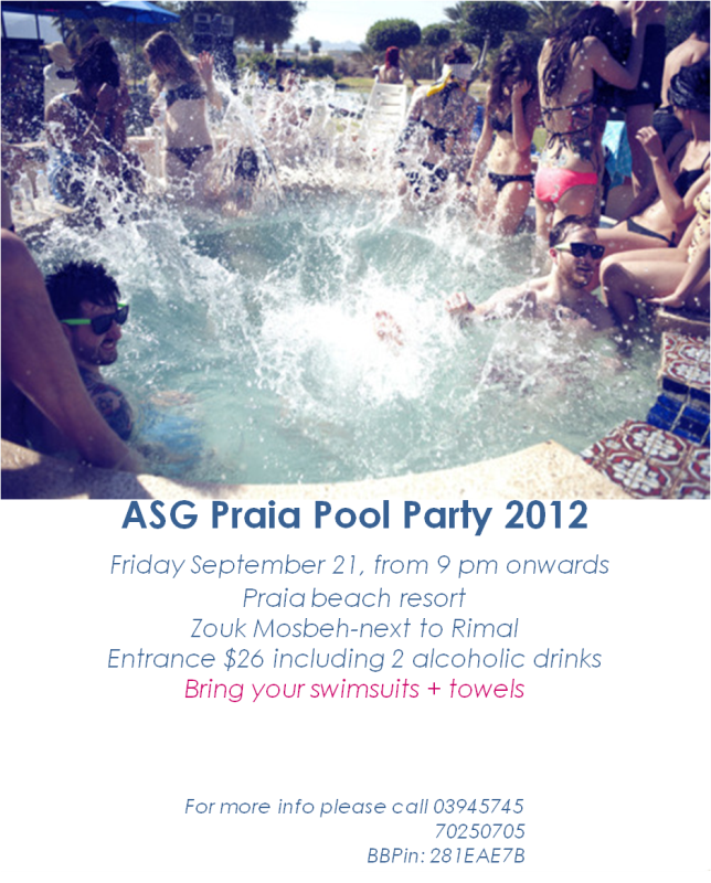 ASG Praia Pool Party