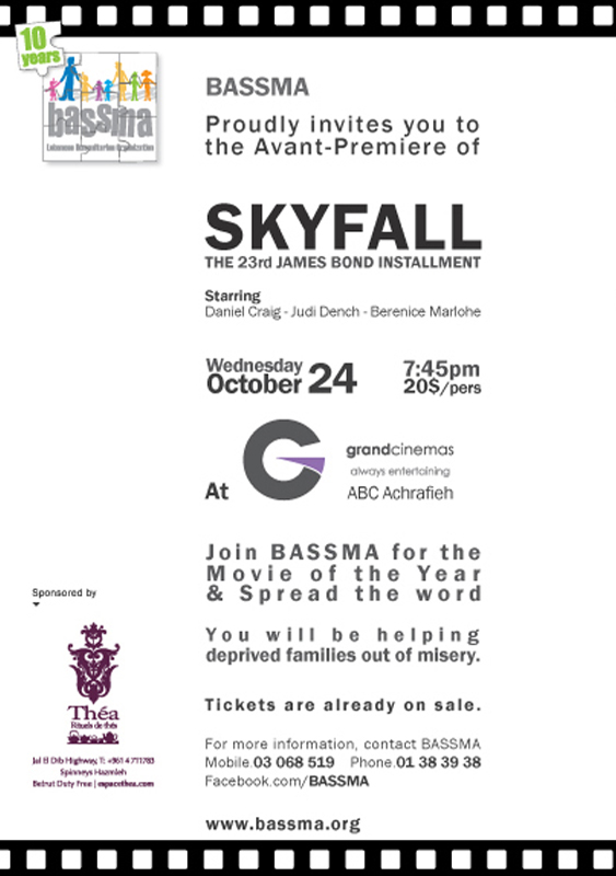 Bassma Skyfall Avant Premiere