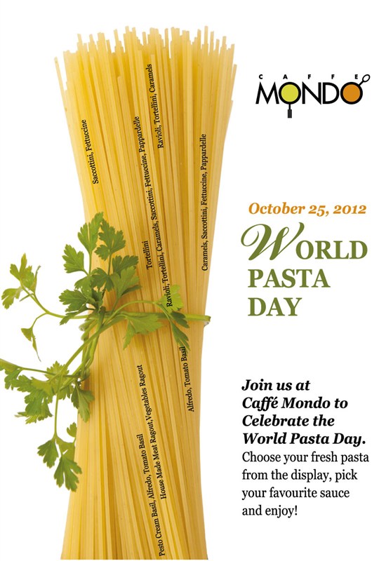 World Pasta Day