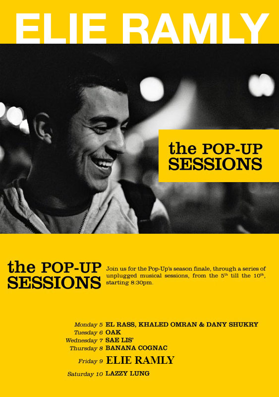 Pop Up Session Elie Ramly