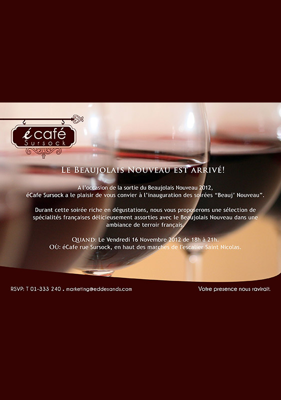 Launching of “Beauj’ Nouveau”