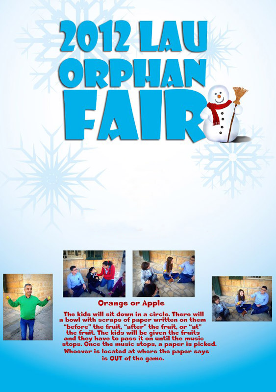 LAU Orphan Fair 2012