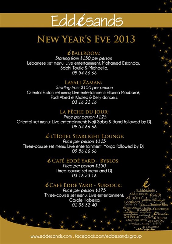 New Year's eve at Starlight Lounge