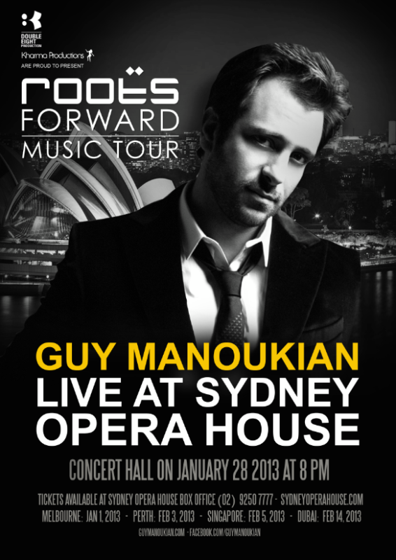 Guy Manoukian in Sydney