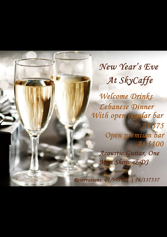 New Year's Eve at SkyCaffe