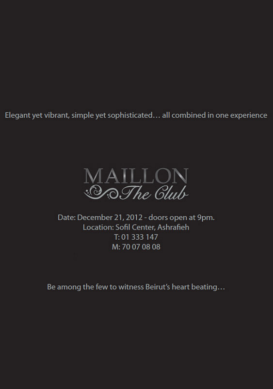 Opening of Maillon