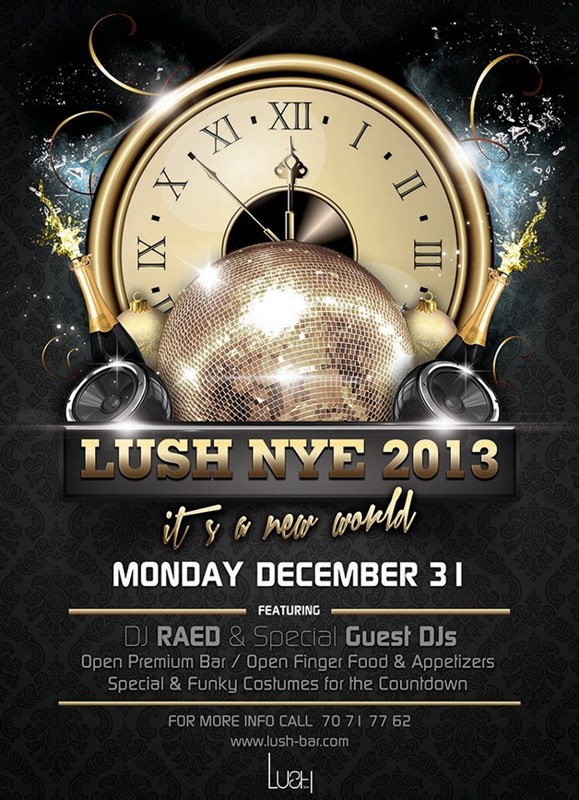 NYE at Lush