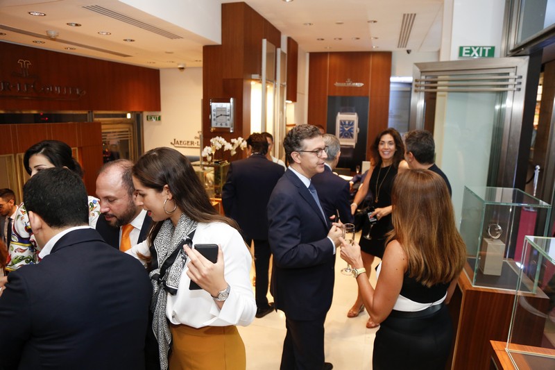 Atamian Launching of Jaeger Le Coultre