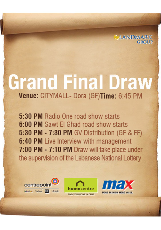 The Grand Final Draw