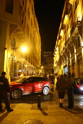 Uruguay Street on Friday Night 