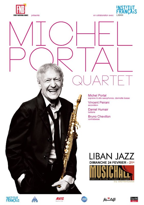 LIVE with MICHEL PORTAL Quartet 