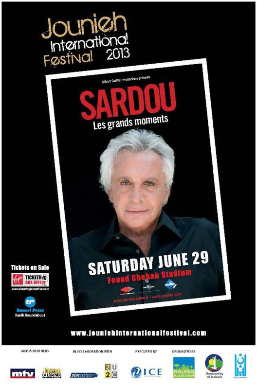 Michel Sardou at Jounieh Festival