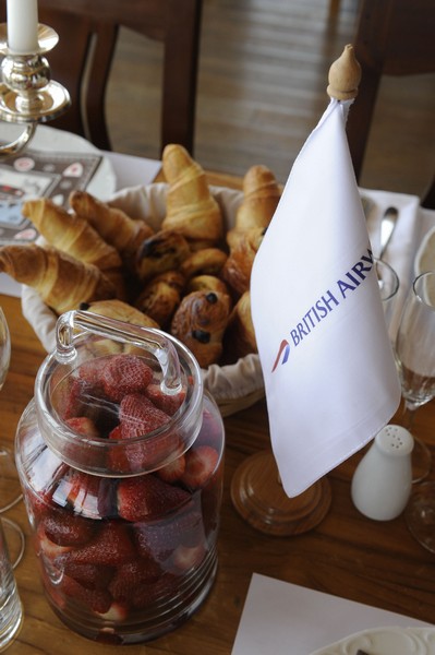 British Airways to a tea