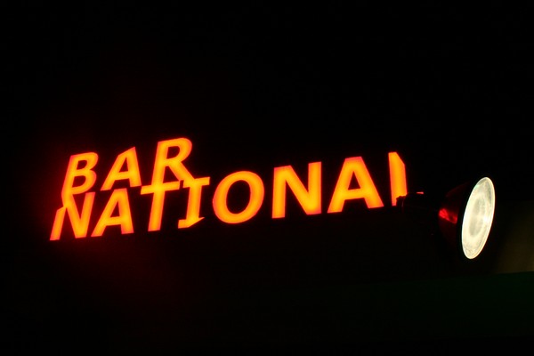Bar National on Saturday Night 