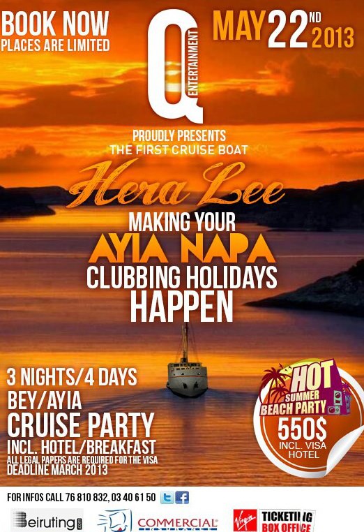 Beirut Ayia Napa Boat Cruise