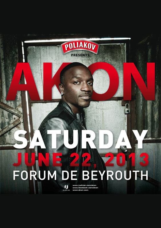 AKON live in Beirut