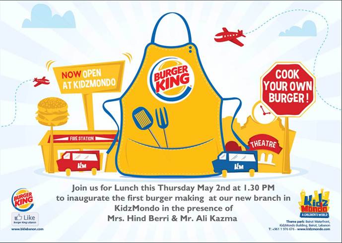 Burger King at KidzMondo