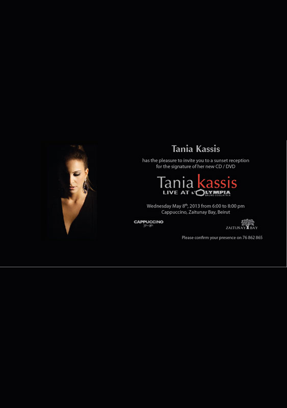 Tania Kassis Signature Reception