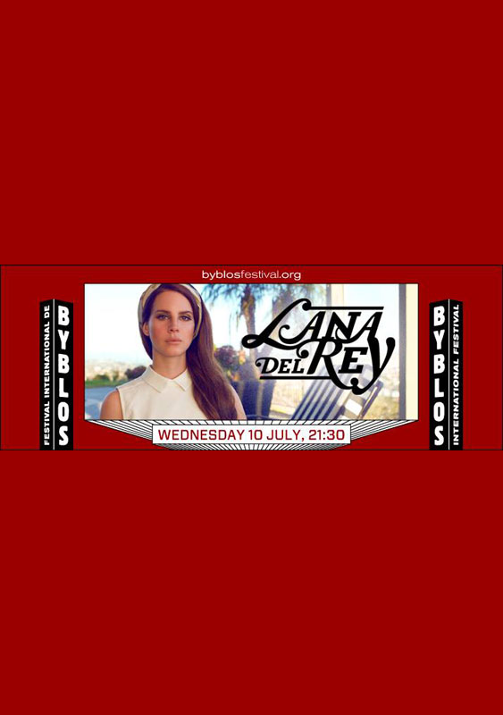 Lana Del Rey at Byblos Festival