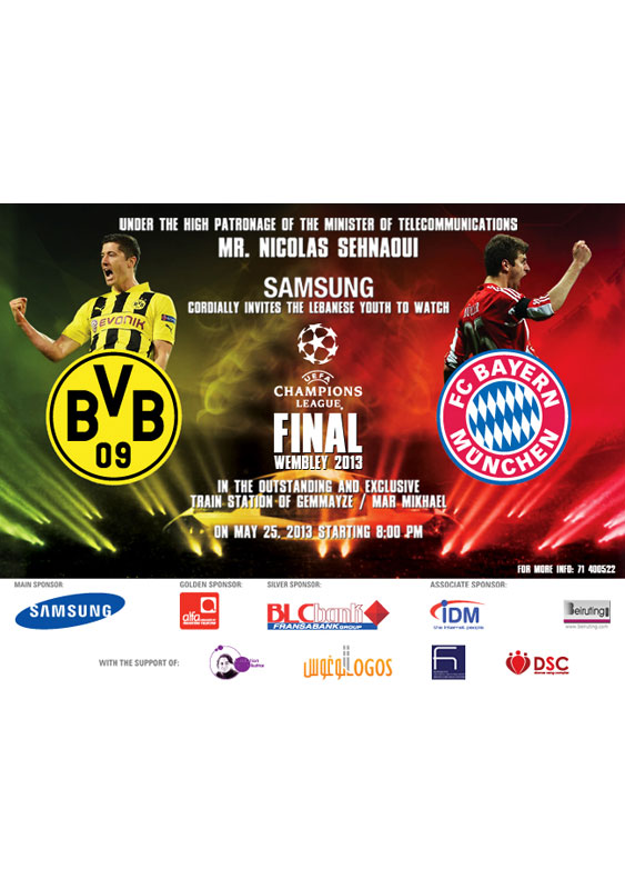Champions League Final Wembley 2013