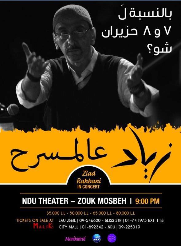 Ziad Rahbani in Concert