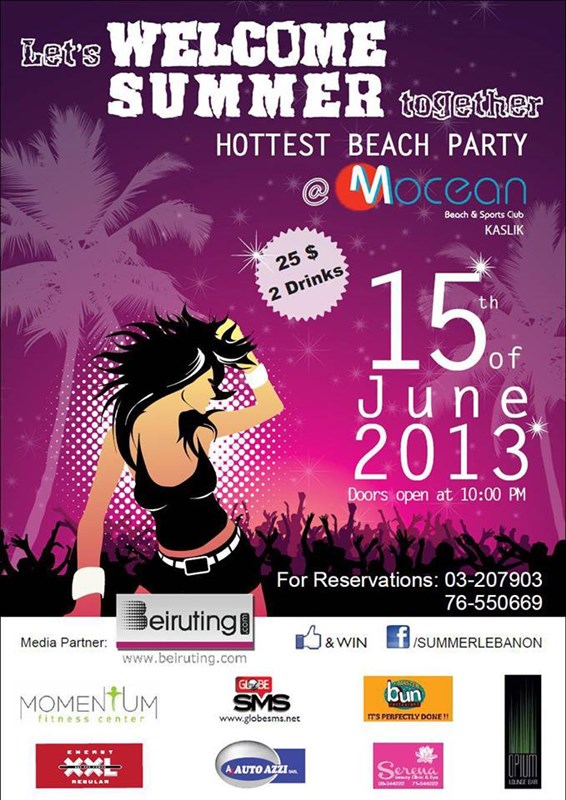 Welcome Summer at Mocean