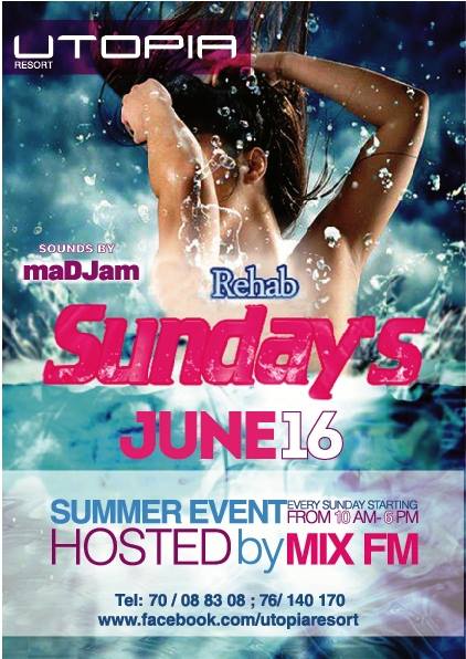 Rehab Sunday at Utopia