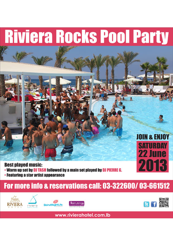 Riviera Rocks Pool Party