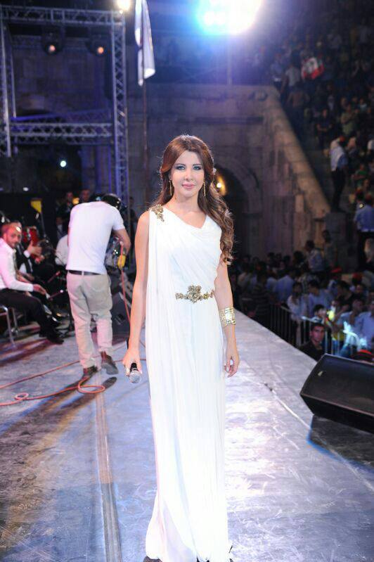 Nancy Ajram in Jarash