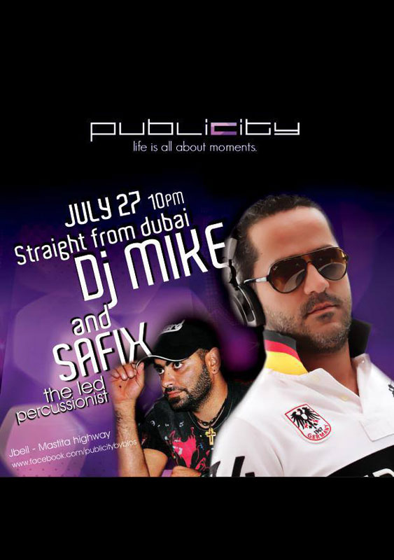 Publicity on Saturday