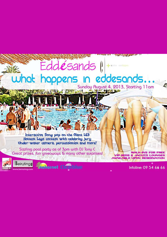 Pool Party at Edde Sands