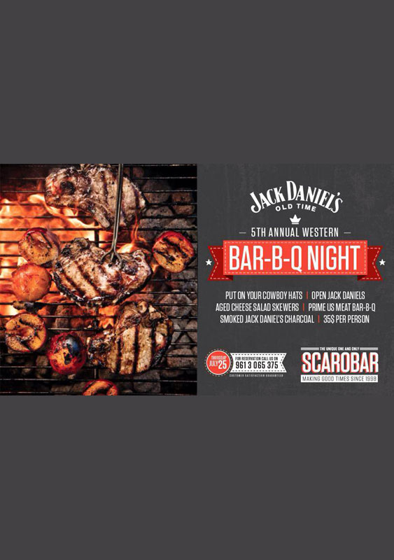 BBQ Night at Scarobar