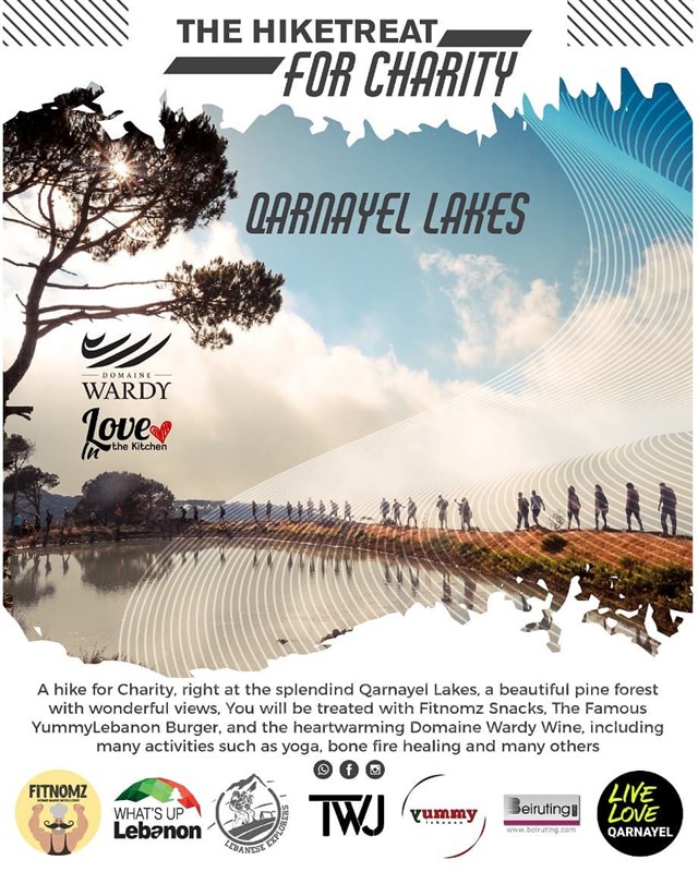 The hike treat for charity