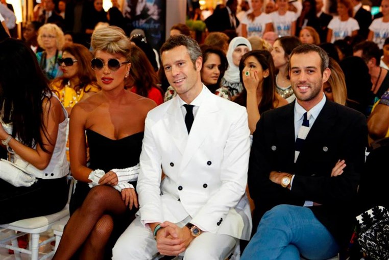 Maya Diab in Dubai Fashion Week 