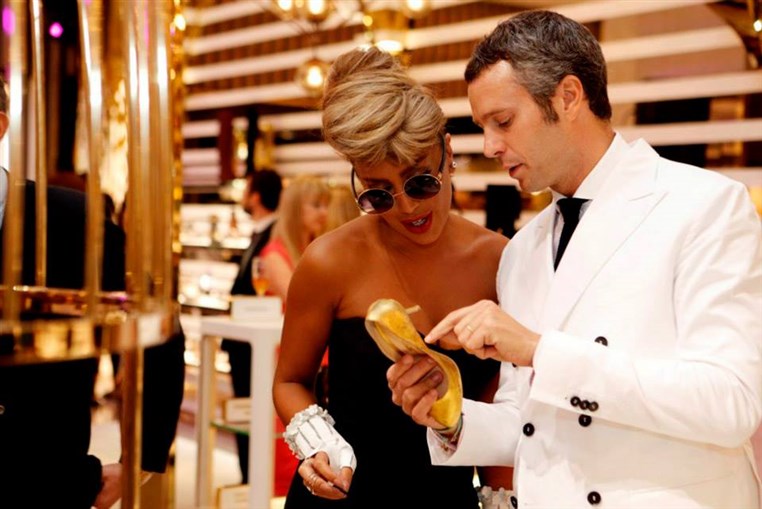 Maya Diab in Dubai Fashion Week 