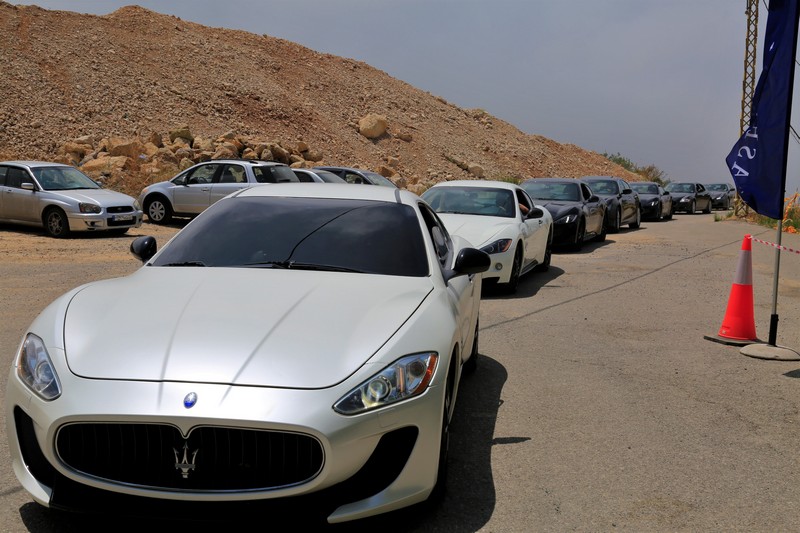 Maserati Summer Event organized by Maserati Club president Dr. Antoine Chaoul
