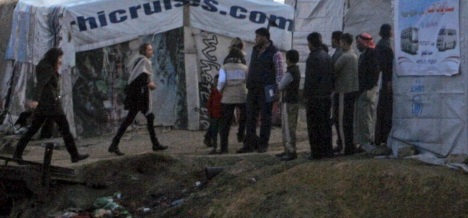 Angelina Jolie in Zahle