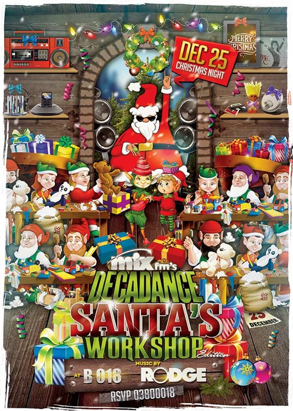 Decadance Santas Workshop