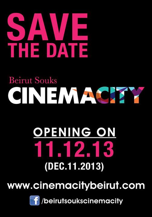 Opening of Cinemacity at Beirut Souks