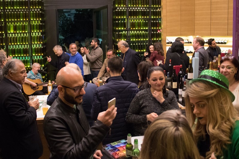 Saint Patricks Day at Les Caves de Taillevent
