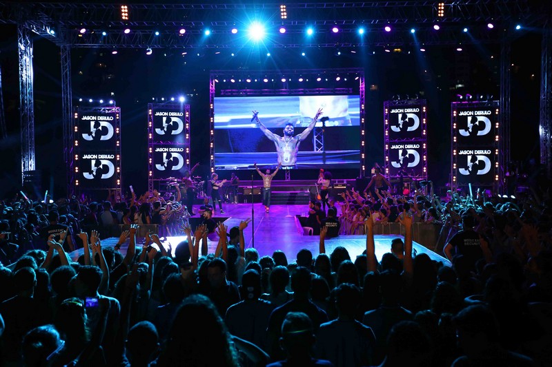 Jason Derulo at Jounieh Festival