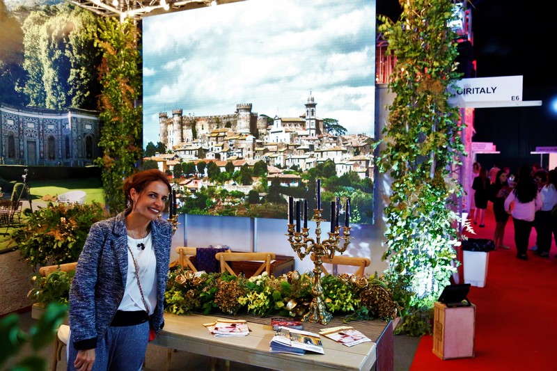 Wedding Folies - The Bridal Expo The floral runway by Masaha