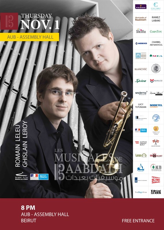 Les Musicales-Romain Leleu & Ghislain Leroy at AUB 